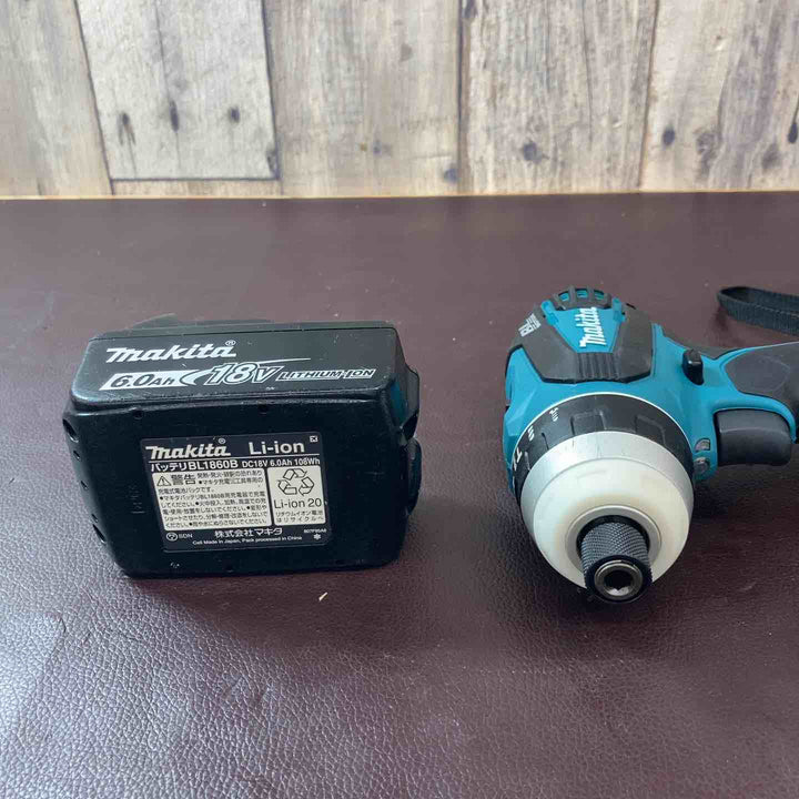 【中古品】マキタ(makita) コードレス4モードインパクトドライバー TP141DZ 18V バッテリー1個付属【東大和店】
