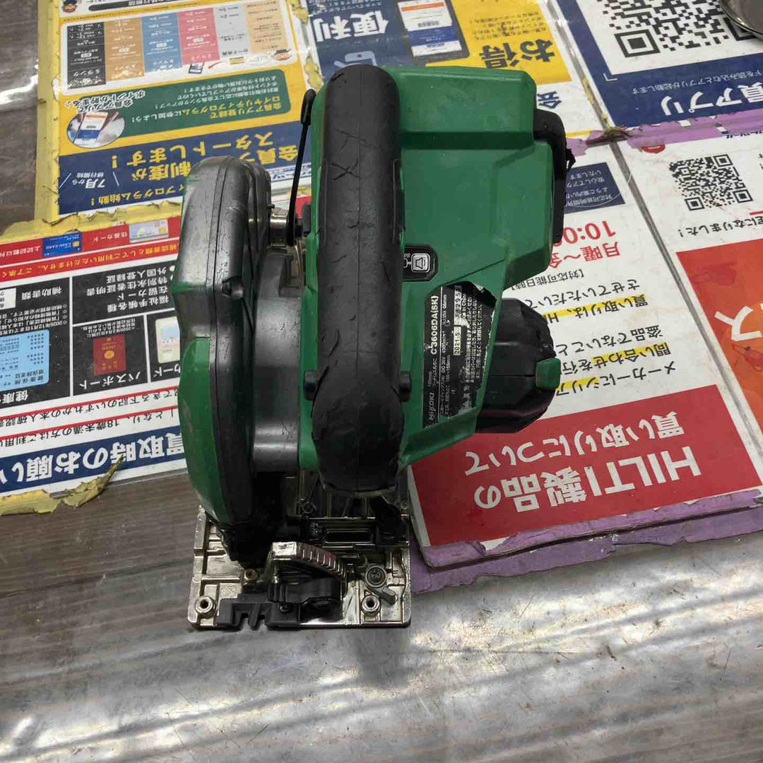 ★ハイコーキ(HIKOKI ※旧:日立工機) コードレス丸のこ C3606DA(SK)(NN)【戸田店】