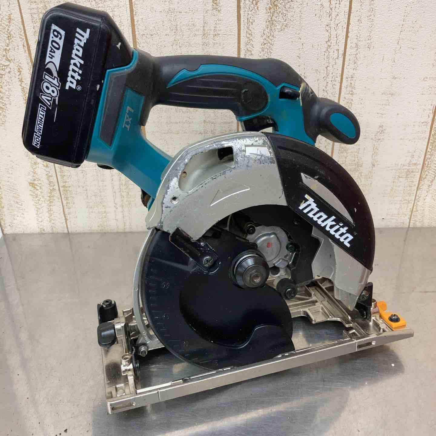 マキタ(makita) HS630DZ コードレス丸のこ【船橋馬込店】【店頭取引限定】【中古】管理番号：IT8WZAQ1BMEJ 中古品】☆マキタ makita 充電式 コードレス丸のこ HS630DZ 18V