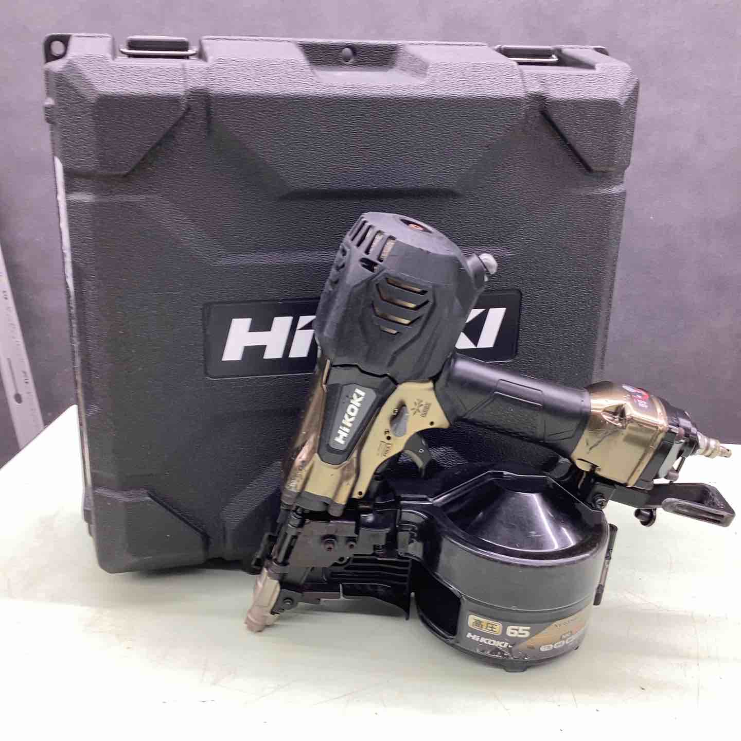 ☆ハイコーキ(HIKOKI ※旧:日立工機) 高圧エア釘打ち機 NV65HR2(S
