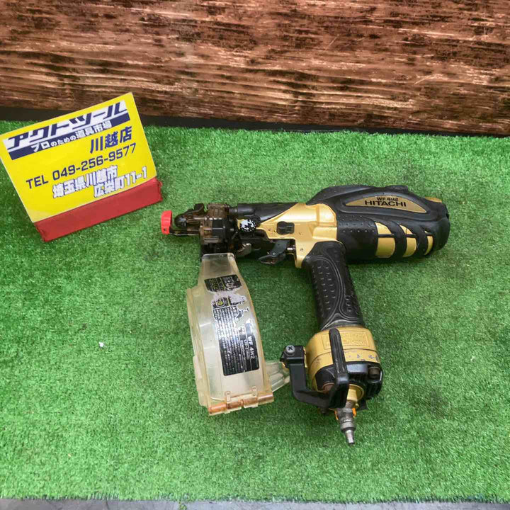 ハイコーキ(HIKOKI ※旧:日立工機) 高圧エアネジ打ち機 WF4H2 使用ねじ(mm):(木下地用)φ3.9×25~41【川越店】