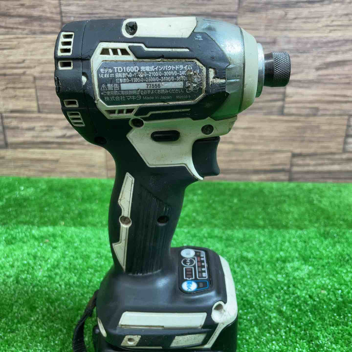 マキタ(makita) コードレスインパクトドライバー TD160DRFXW【桶川店】