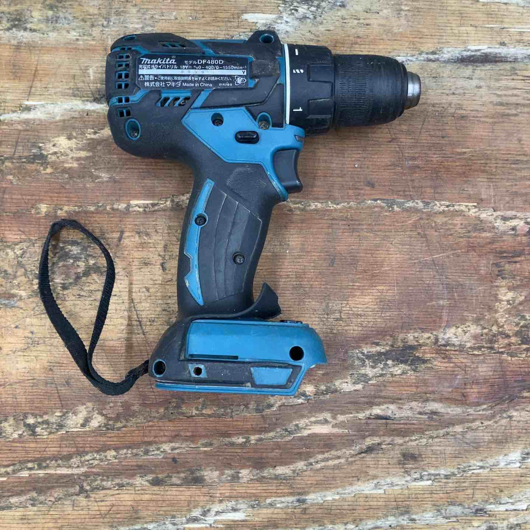 ◇マキタ(makita) コードレスドリルドライバー DF480DZ【柏店】
