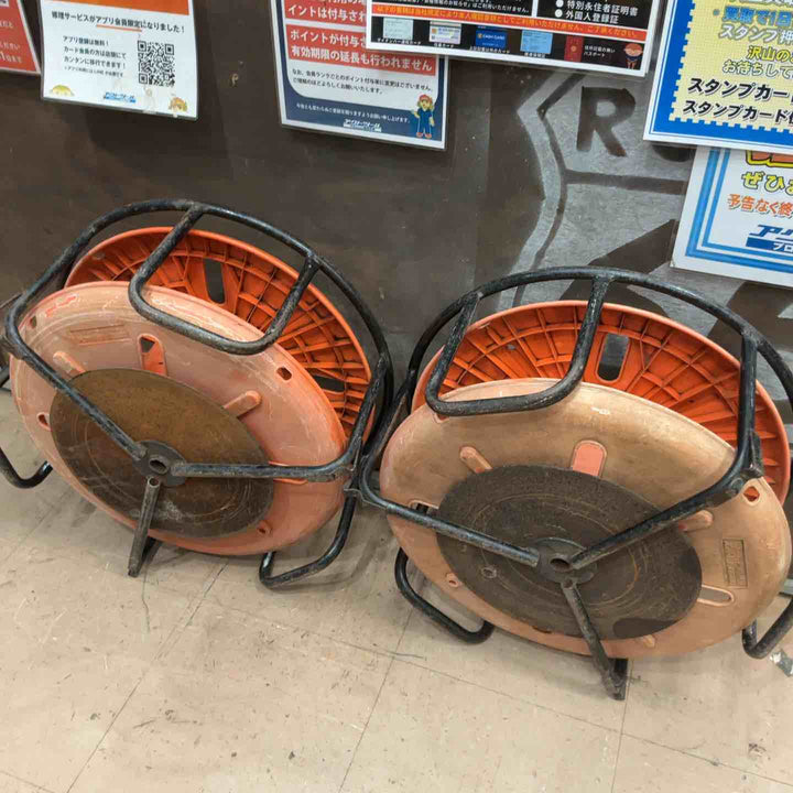 【店頭受取り限定】デンサン エフケーブルリール 2個セット 【草加店】