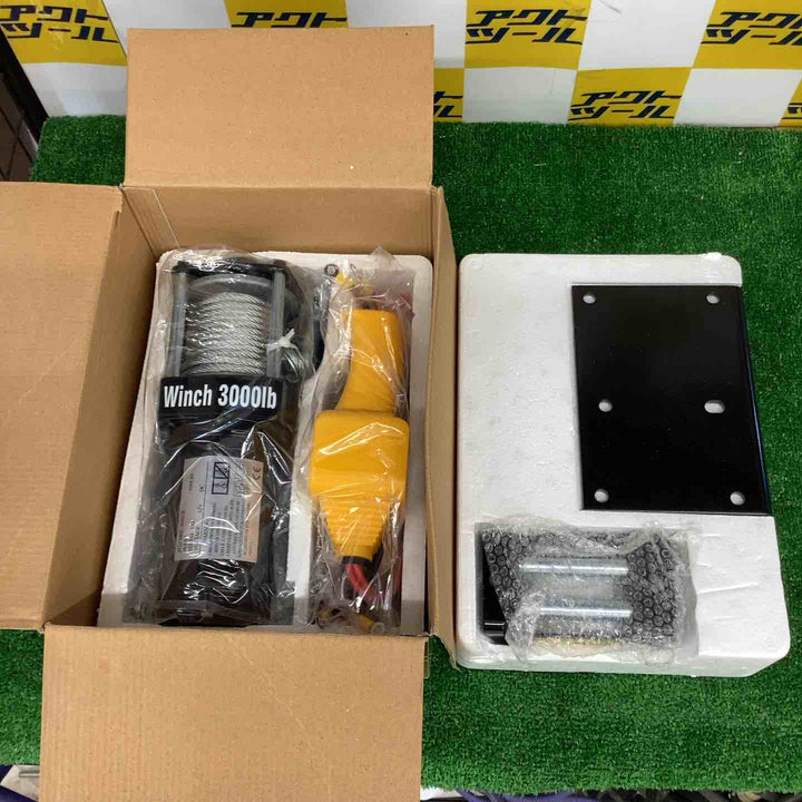 ◇ELECTRIC ATV WINCH 3000lbs 12V使用【越谷店】