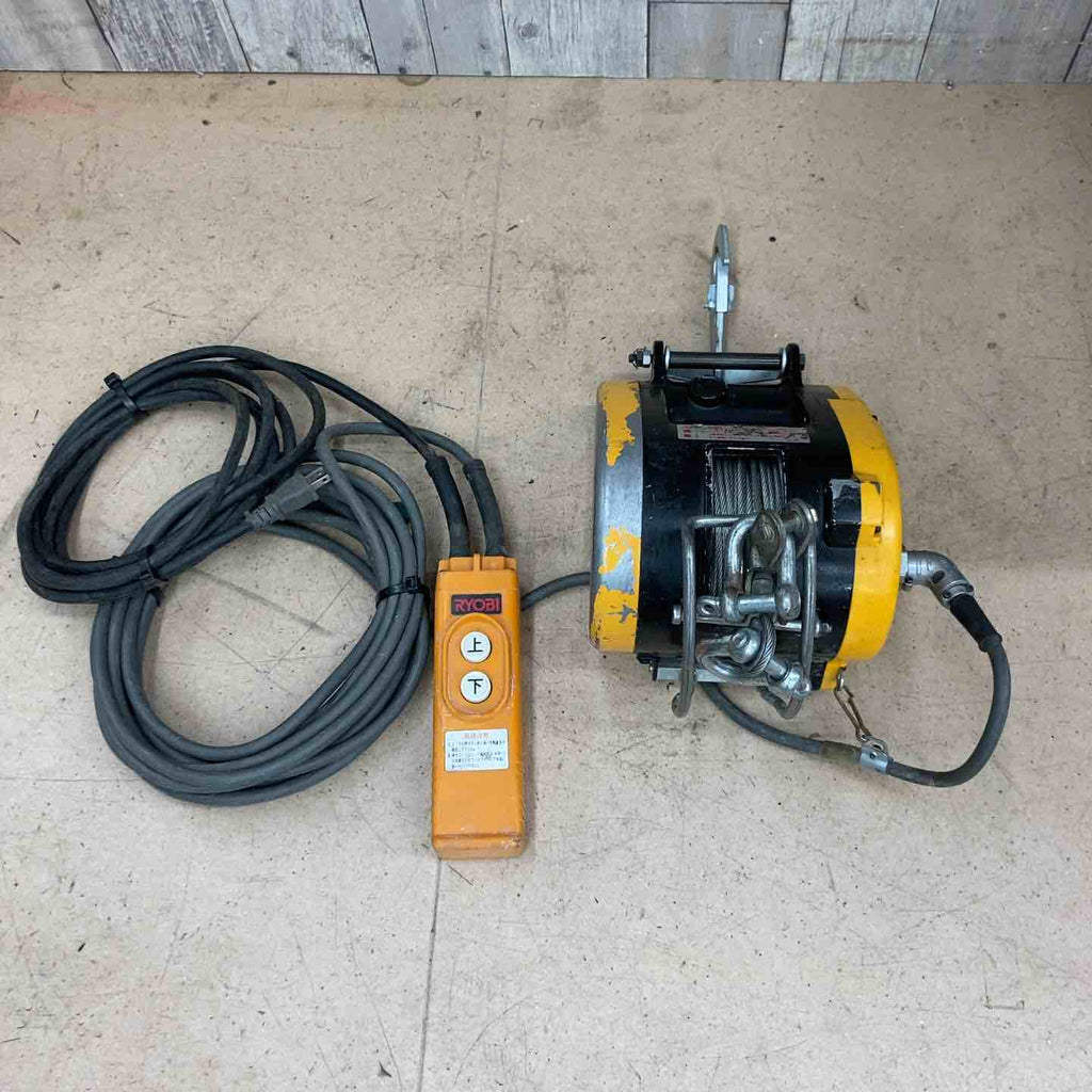 中古品/店頭受取り限定】リョービ(RYOBI) ウインチ WI-61C(21M)【東大 