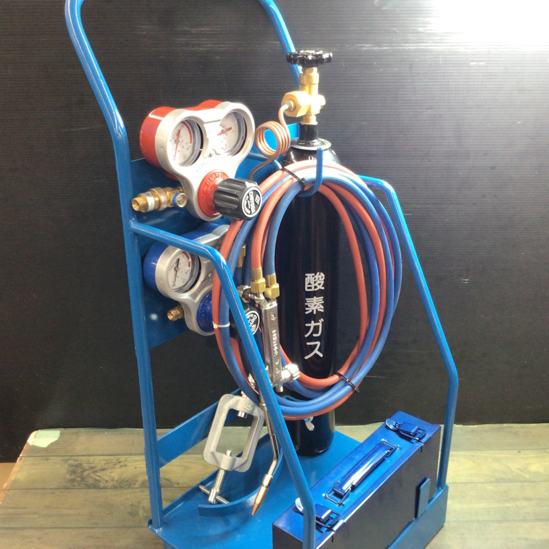 【店頭受取り限定】 千代田精機 アセチレン・酸素ガス 溶接機セット 350H-1型 【東大和店】