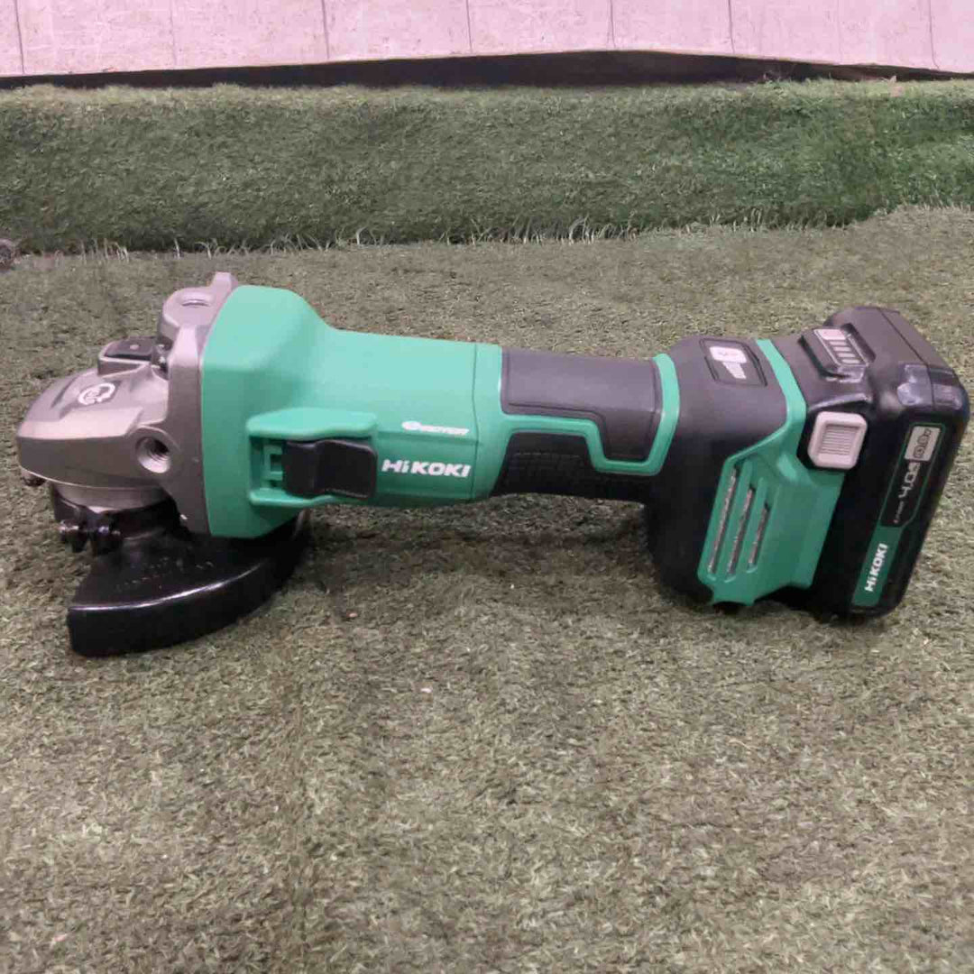 ★ハイコーキ(HIKOKI ※旧:日立工機) 100mmコードレスディスクグラインダ G1210DA(2LSK) 動作確認済【川口店】