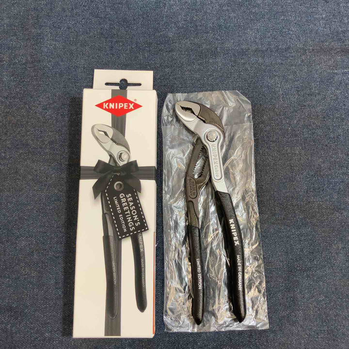 KNIPEX ウォーターポンププライヤー コブラ 8799-180 S01【八潮店】