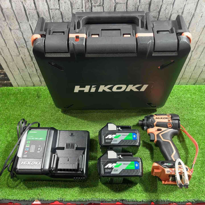 ★ハイコーキ(HIKOKI ※旧:日立工機) コードレスインパクトドライバ WH36DC(2XPS)(CS)【川口店】