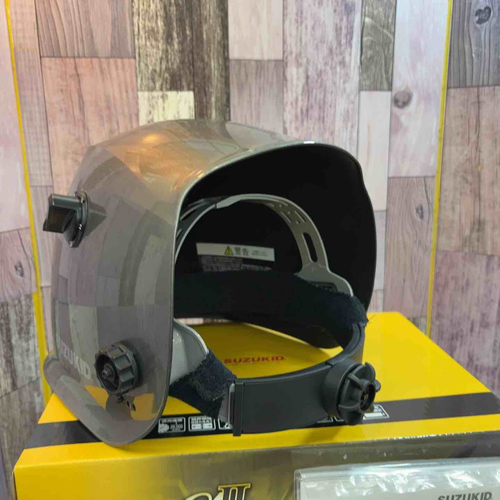 ◇SUZUKID Eyeborg αII 溶接面 ヘルメット EB-200A2型【八潮店】