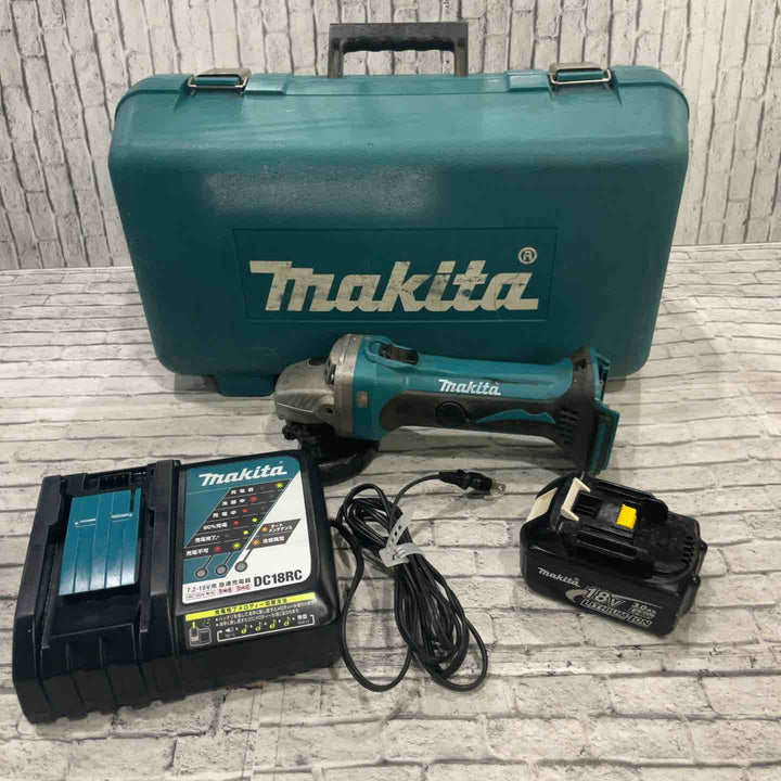 ◇マキタ(makita) コードレスディスクグラインダー GA402DRG【川口店】