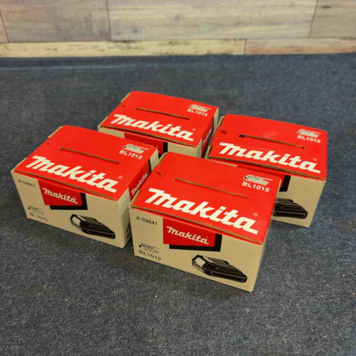 マキタ(makita) リチウムイオンバッテリー 10.8V/1.5Ah BL1015 4個セット【八潮店】
