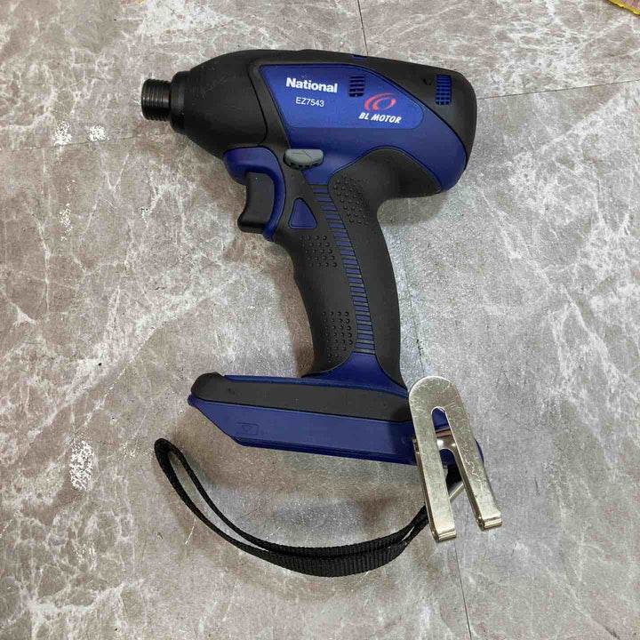 【中古品】◇パナソニック(Panasonic) コードレスインパクトドライバー(黒) EZ7543LN2S-B【八潮店】