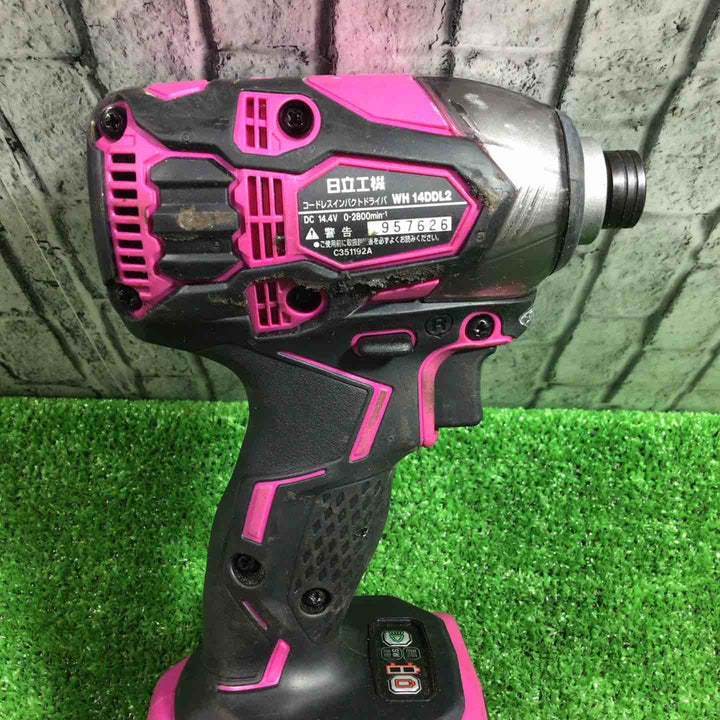 ★ハイコーキ(HIKOKI ※旧:日立工機) コードレスインパクトドライバー WH14DDL2(2LYPK)(R)【川口店】