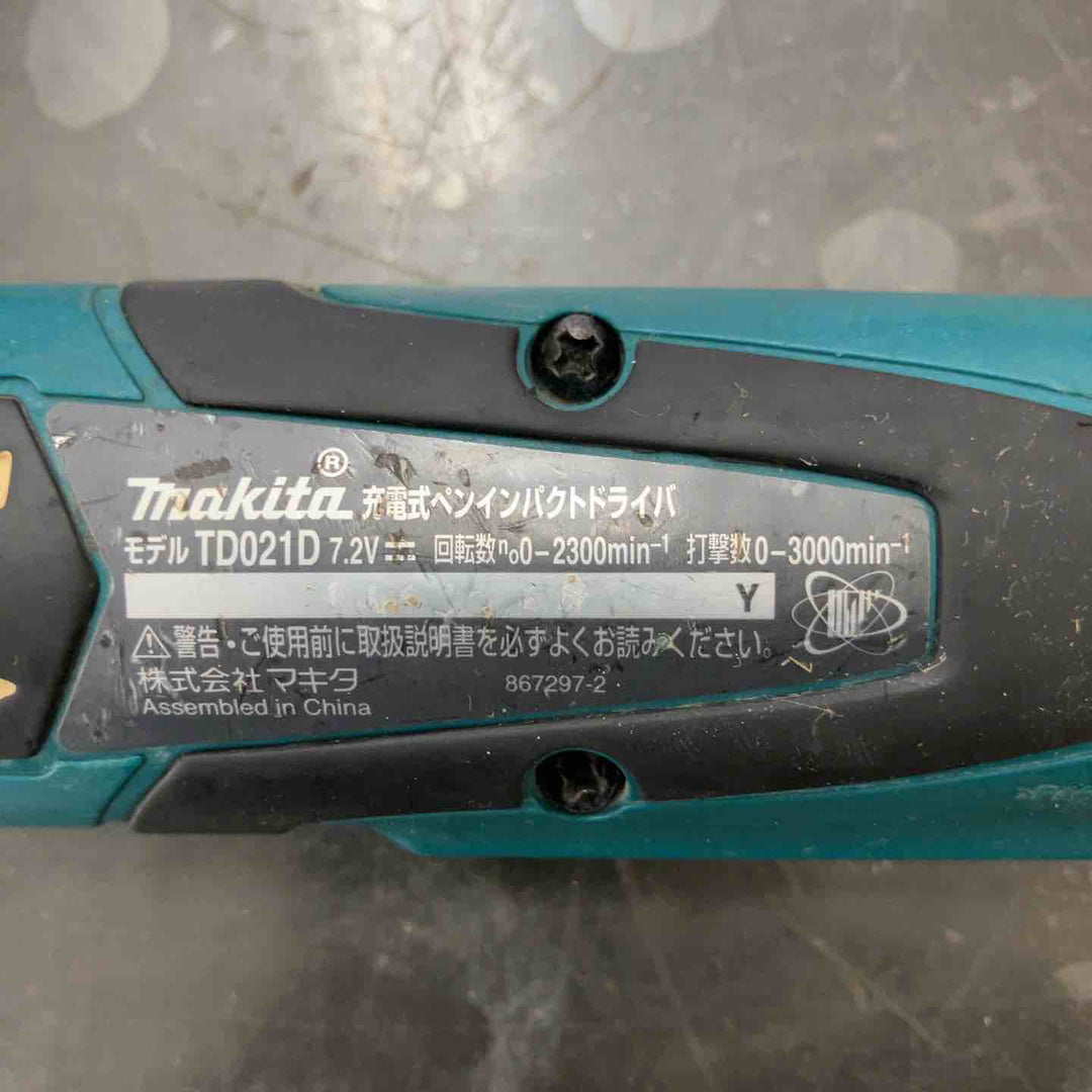 ☆マキタ(makita) 充電式ペンインパクトドライバ TD021DS【鴻巣店】