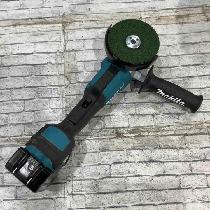 ★マキタ(makita) 100mmコードレスディスクグラインダ GA408DRGX 18V フルセット 動作確認済み【川口店】