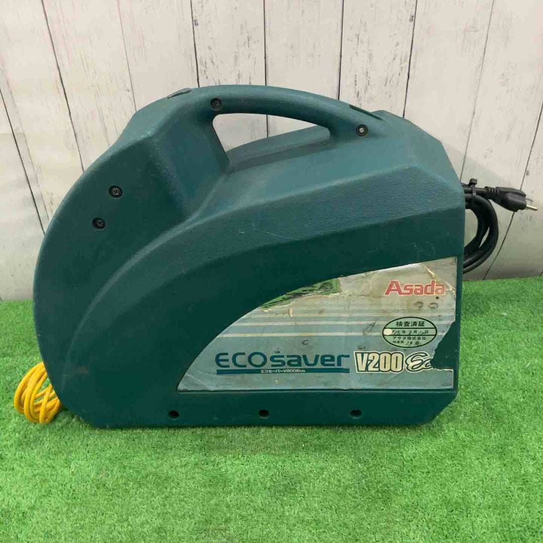 ◇アサダ(ASADA) フロン回収装置 エコセーバーV200Eco ES250  ECOSAVER【川口店】