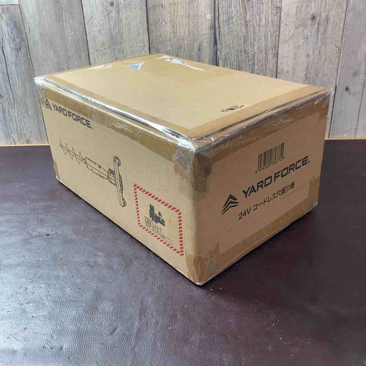 【未使用(店頭展示品)】◇YARD FORCE YF 24Vコードレス穴掘り機 LXCMD30-JP 1個【東大和店】
