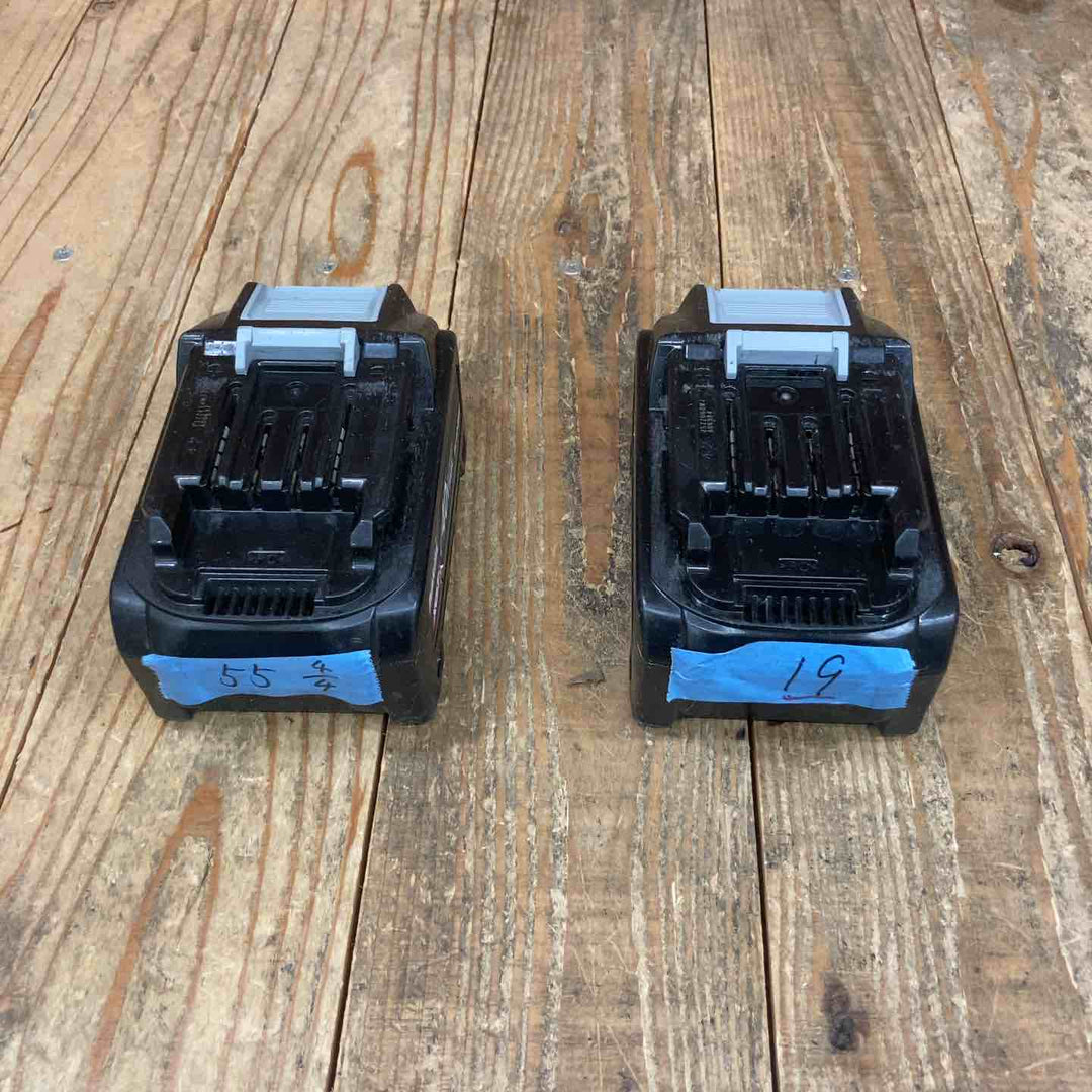 マキタ(makita) リチウムイオンバッテリー 40Vmax/4.0Ah BL4040F 2点セット[充電回数55。19]【所沢店】