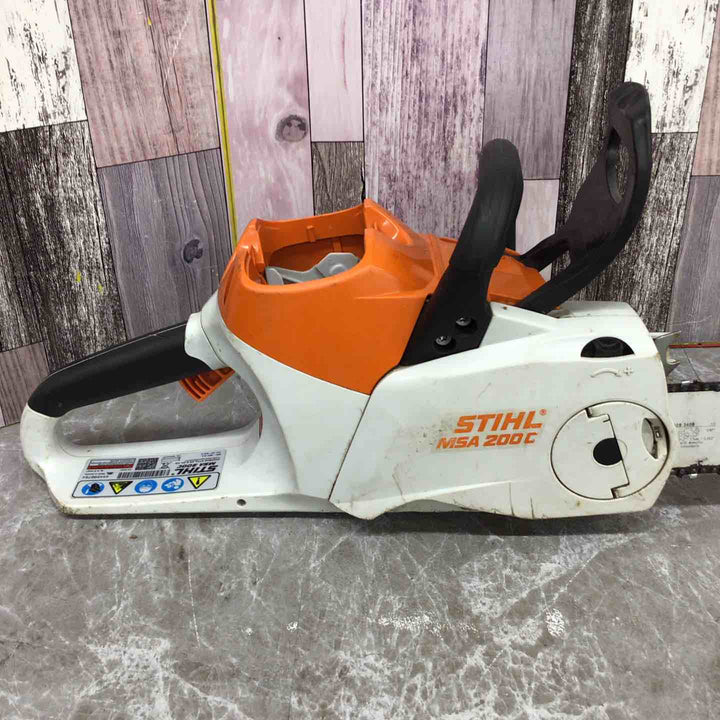 ◇STIHL 充電式チェーンソー MSA 200C【八潮店】