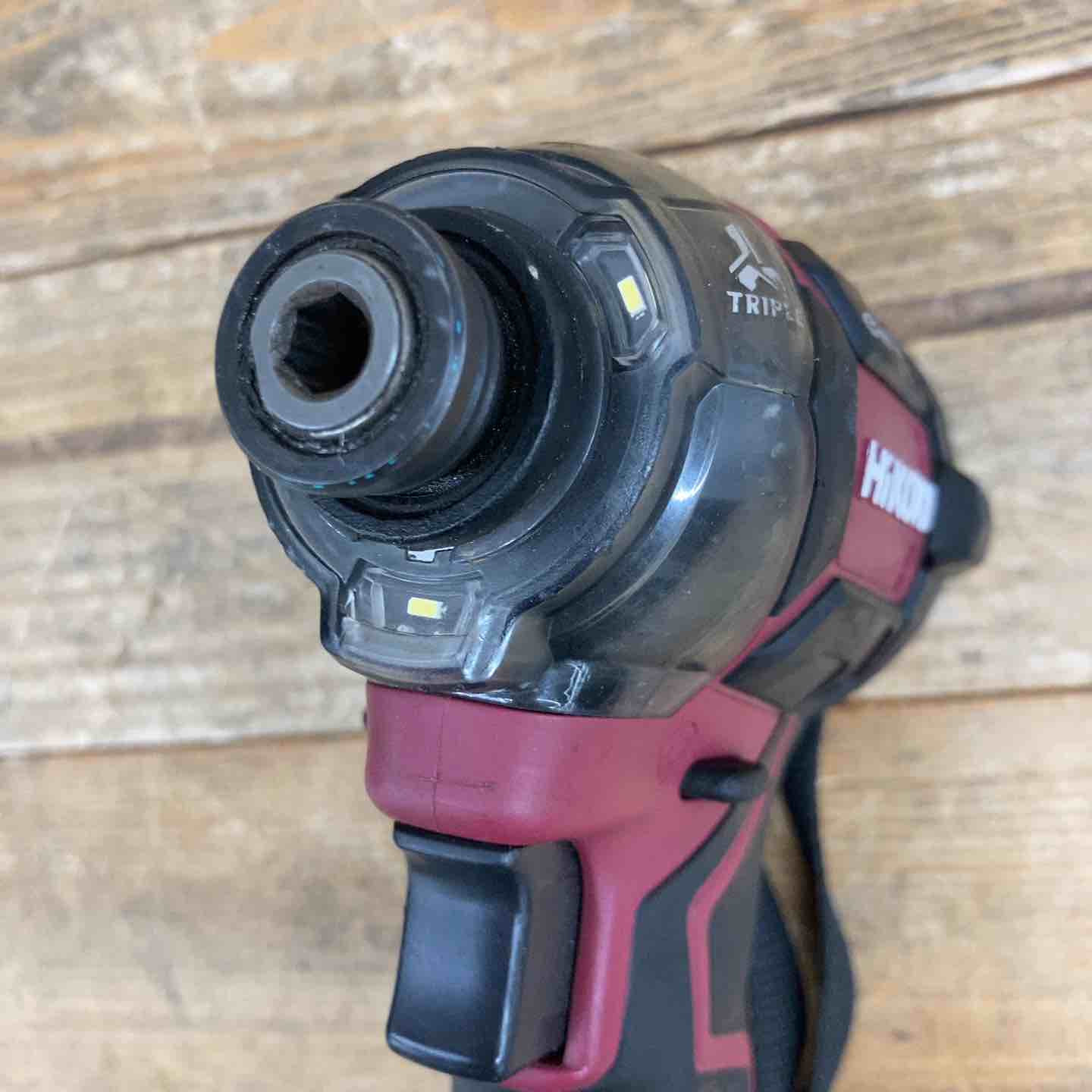 未使用】ハイコーキ インパクトドライバー WH36DC2XPRSZ 36V フレア