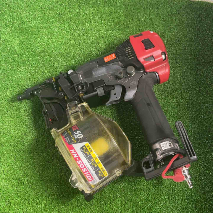 ★マックス(MAX) 高圧エア釘打ち機 HN-50S1(D) 細釘専用【草加店】