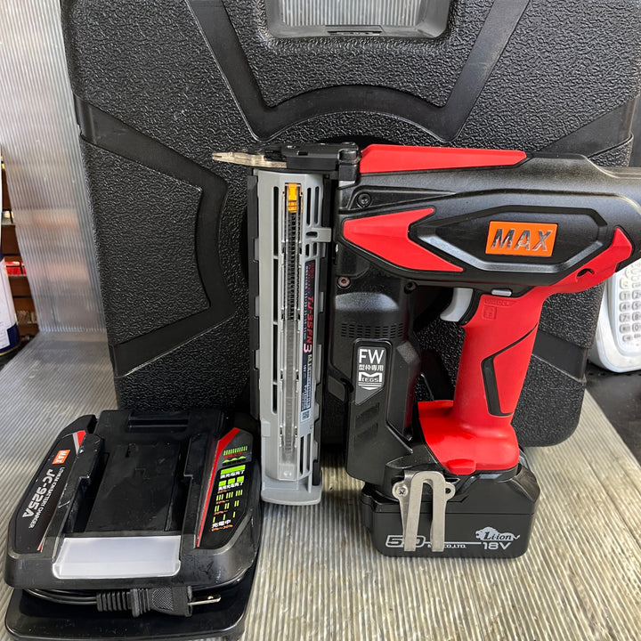 ★マックス(MAX) コードレスフィニッシュネイラ TJ-35FN3FW-BC/1850A【草加店】