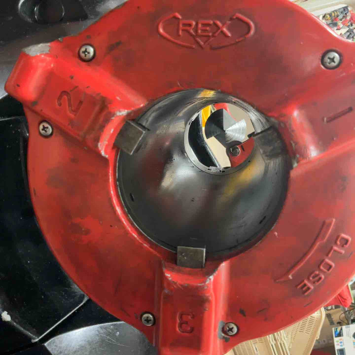 【店頭受取り限定】★レッキス(REX) パイプマシン(切削ねじ加工機) F80AⅢGX【草加店】