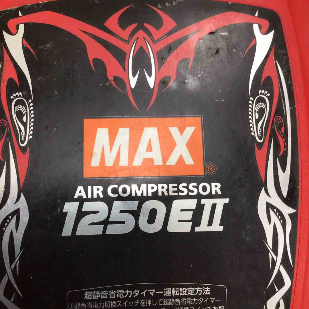 【中古品】 マックス/MAX エアコンプレッサー AK-HL1250E2_レッド 【鴻巣店】