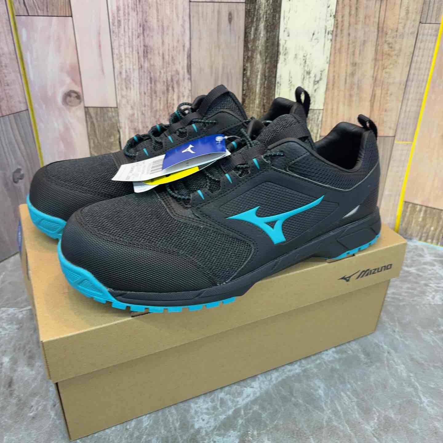 ミズノ] 安全靴 オールマイティ ES31L 軽量 ゴム紐 JSAA・普通