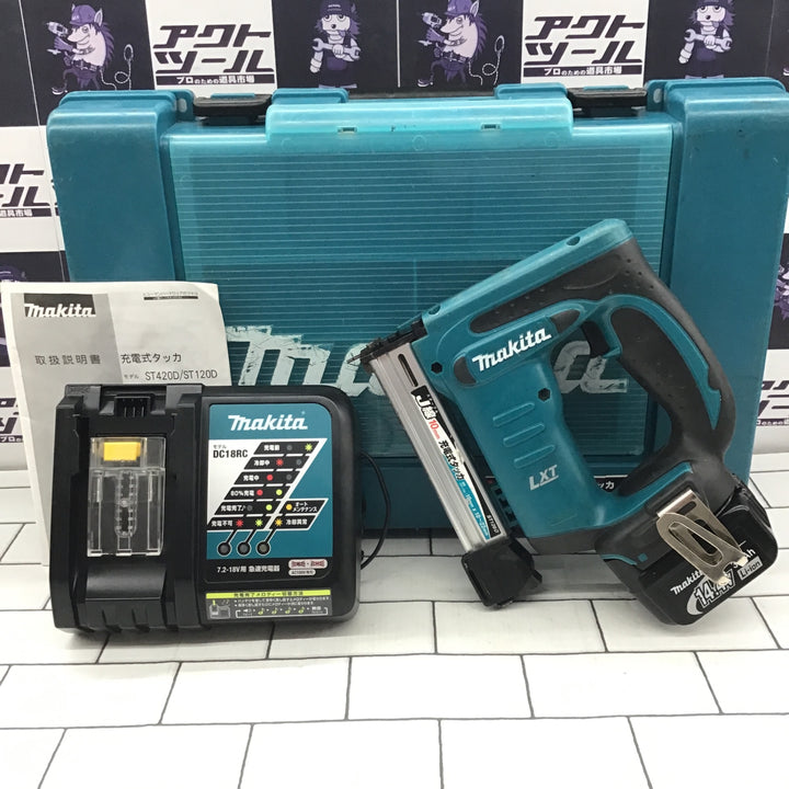 〇マキタ(makita) コードレスタッカ  ST120DRF【所沢店】