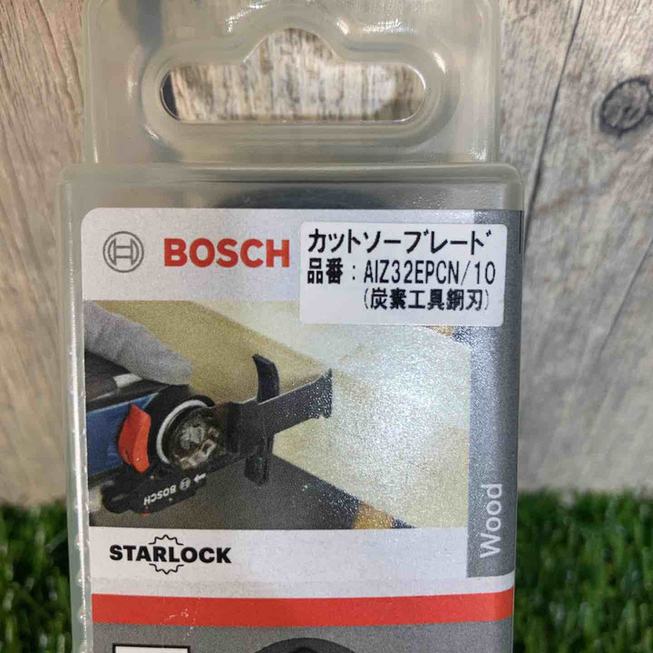 ボッシュ(BOSCH) カットソー・マルチツール用ブレード32mm (スターロック・10枚組) AIZ32EPCN/10【戸田店】
