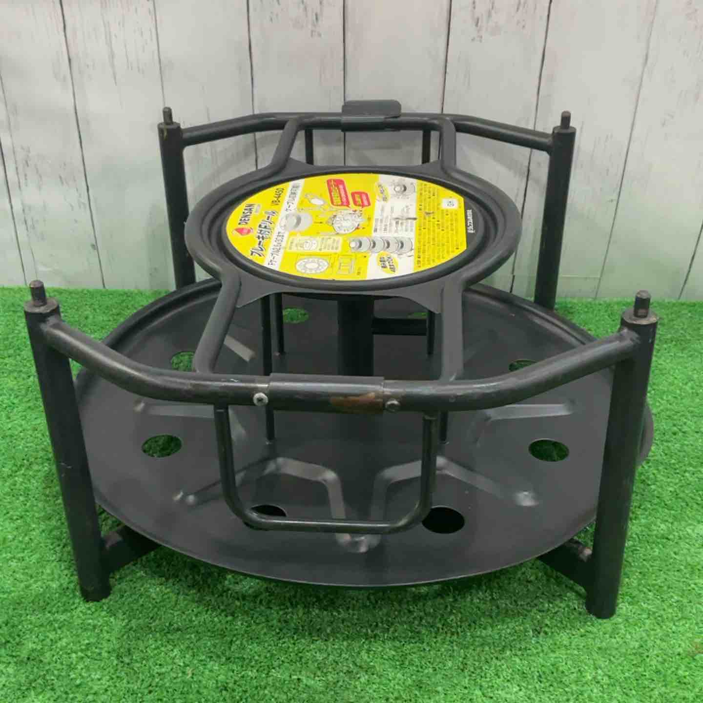 【中古】【動作OK】【店頭引取限定】ブレーキ付きＦリール　ＪＥＦＣＯＭ　ＶＢ－４４５０　本体のみ JEFCOM - ジェフコム ブレーキ付Fリール VB-4450 2台セット中古 値下げ