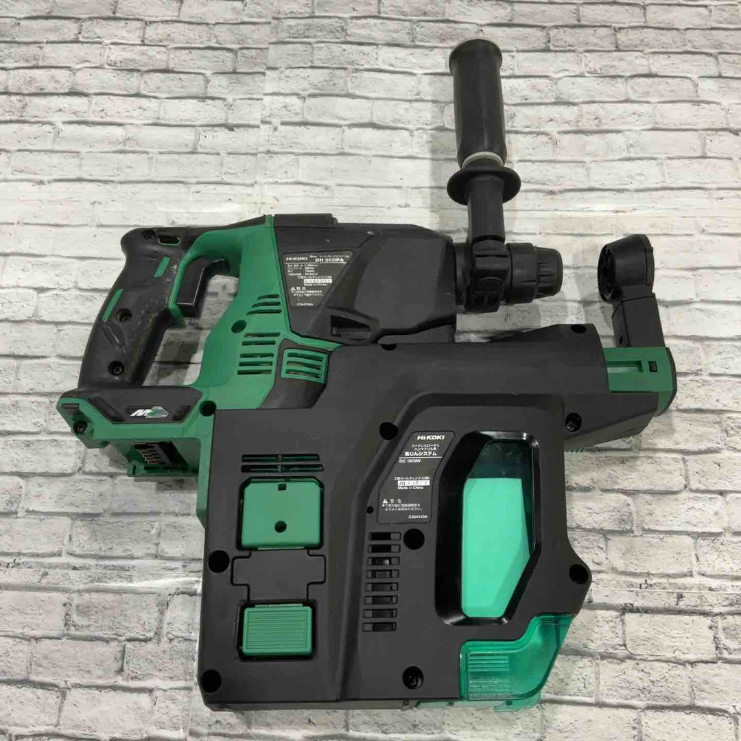 ◇ハイコーキ(HIKOKI ※旧:日立工機) コードレスハンマドリ DH36DPB(NN)【川口店】