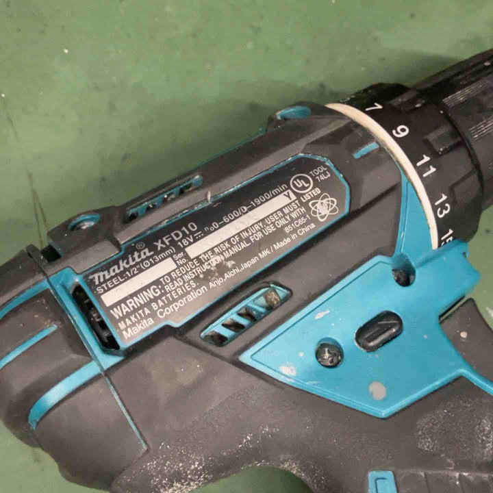 ◇マキタ Makita 充電式 18V ドリルドライバー XFD10Z 本体のみ【USAマキタ製品】 [並行輸入品]【戸田店】