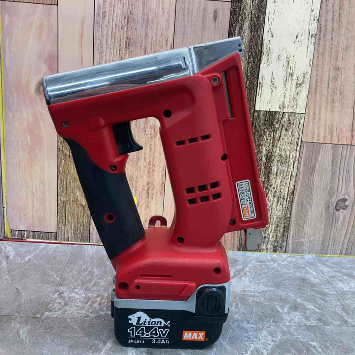 【中古品】◇マックス MAX 14.4V コードレスタッカ TG-Z3-BC 充電器 バッテリー1個付【八潮店】