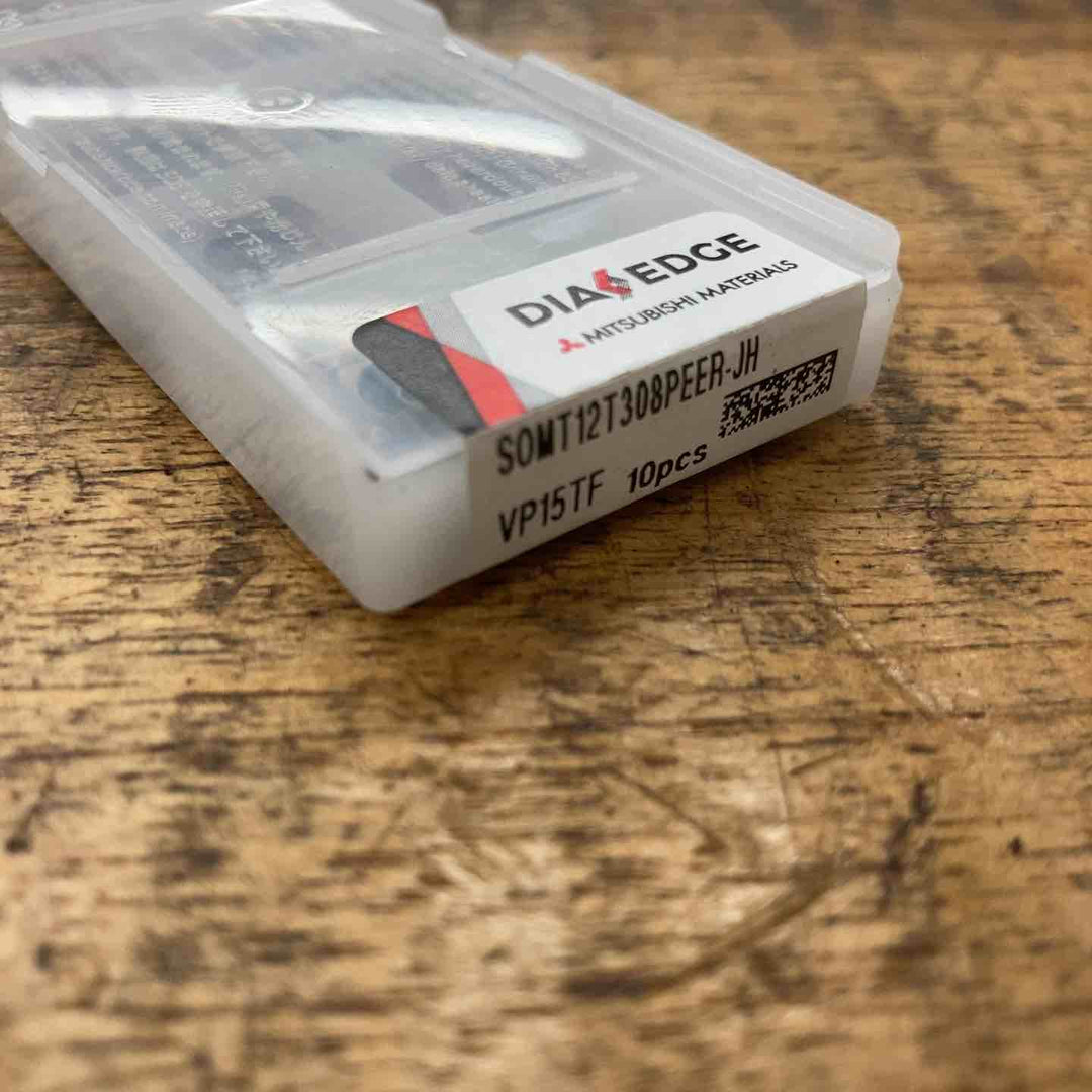 【未使用品】三菱マテリアル SOMT12T308PEER-JH VP15TF ASX400形用 JHブレーカ付インサート PVDコーティング【八潮店】