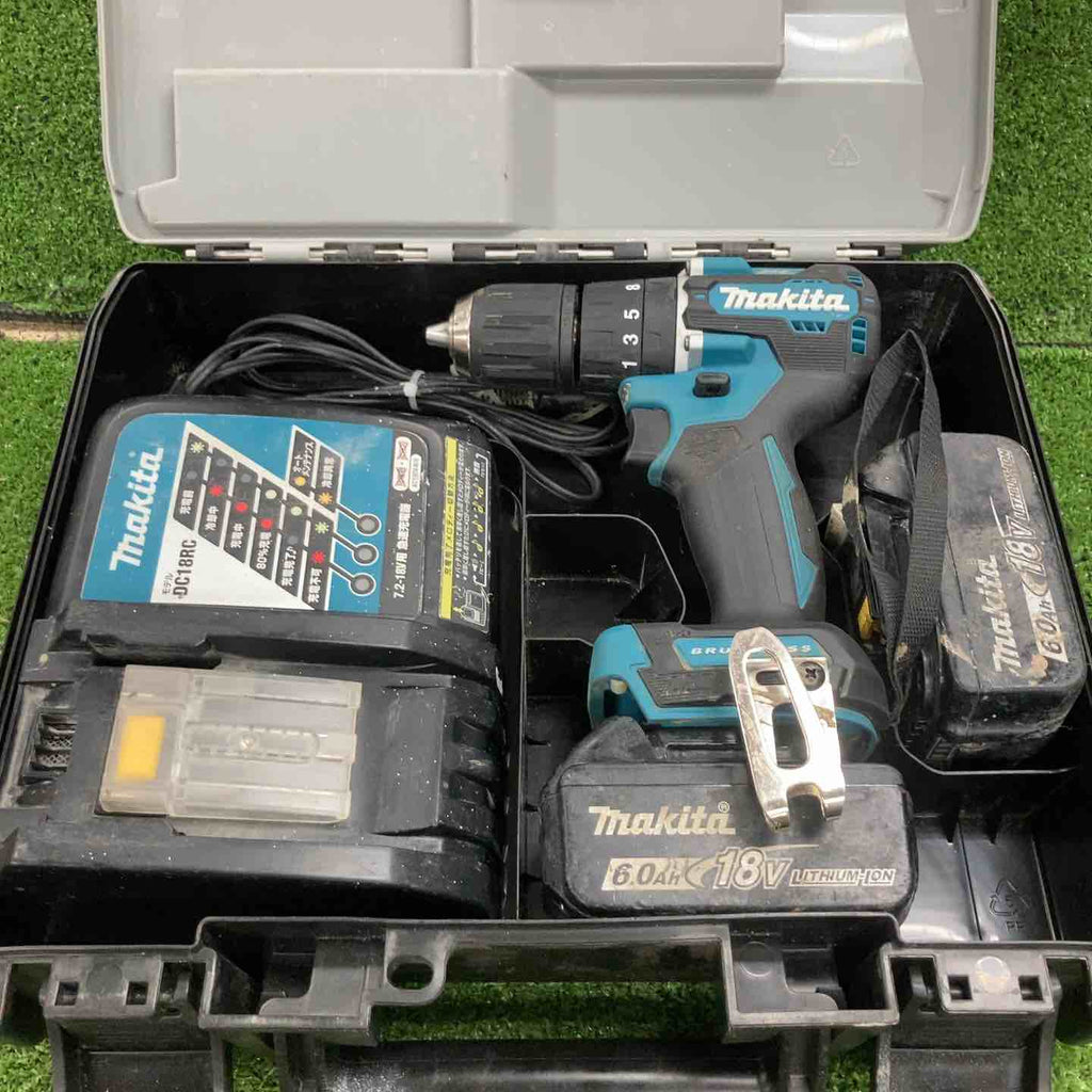 値下げ　makita掃除機　　(7) ドライバードリル まとめ売り ☆マキタ(makita) コードレス振動ドリルドライバー HP487DRGX【川崎店
