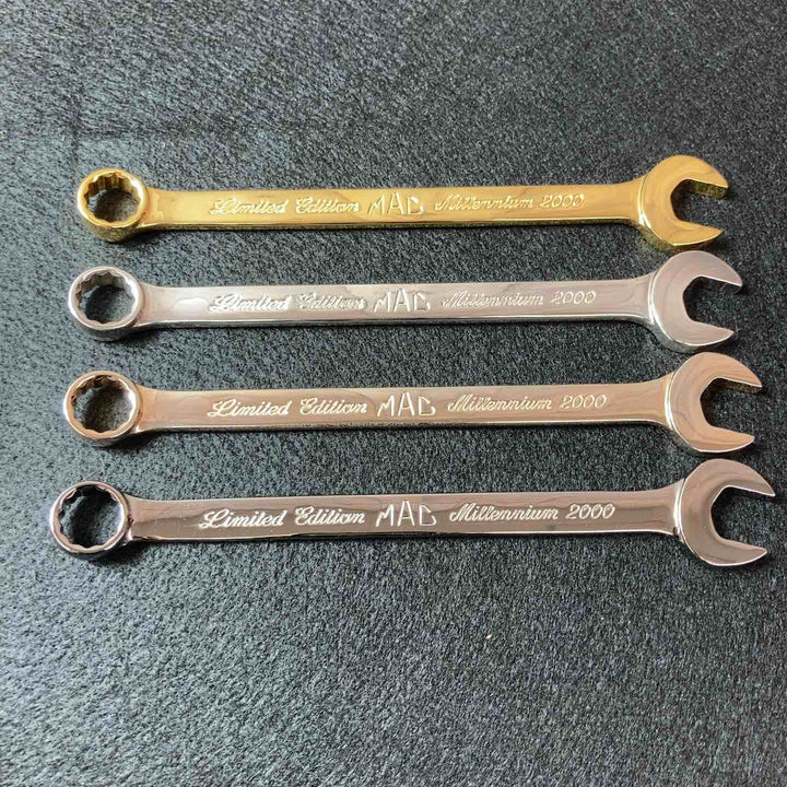 【中古美品】 マックツール(MACTOOLS) ミレニアム コンビネーションレンチセット 2000年 リミテッドエディション 未使用長期保管品 【東大和店】