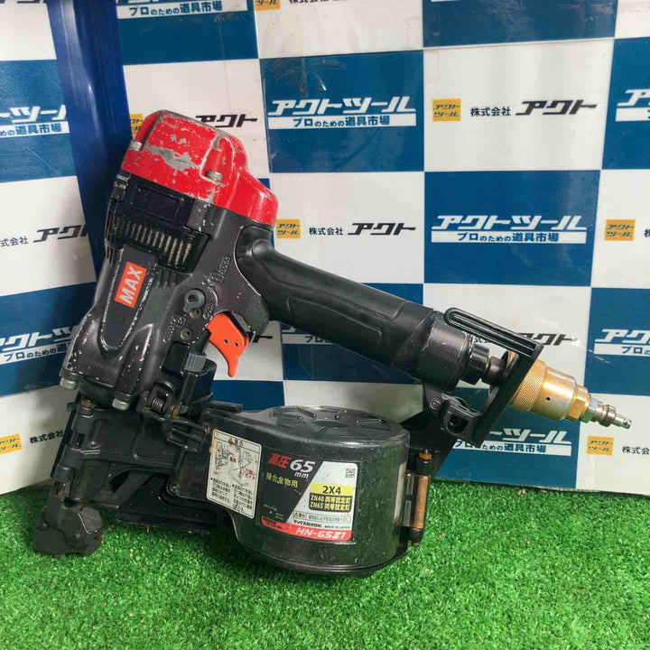 ★マックス(MAX) 高圧エア釘打ち機 HN-65Z1-G【草加店】