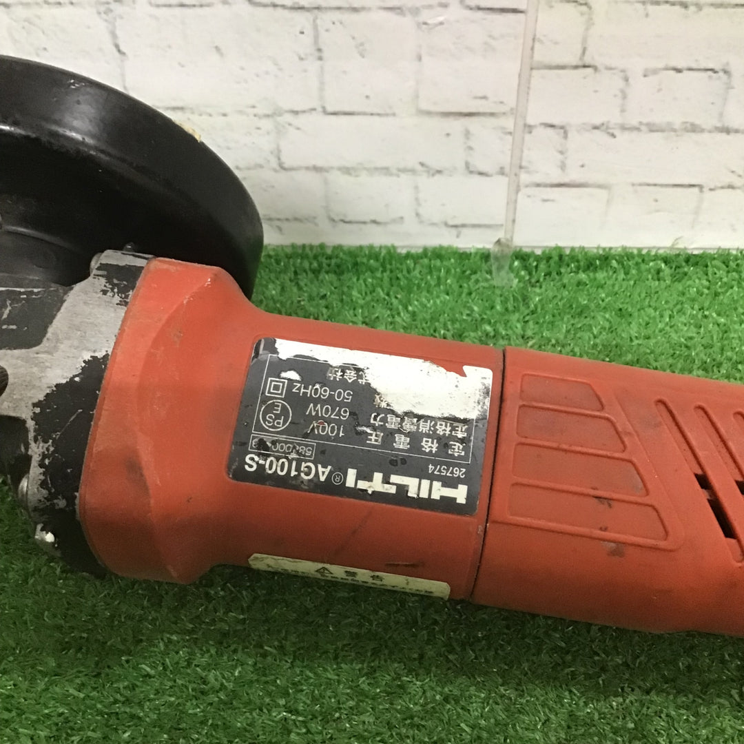〇ヒルティ(HILTI) ディスクグラインダー AG100-S【町田店】
