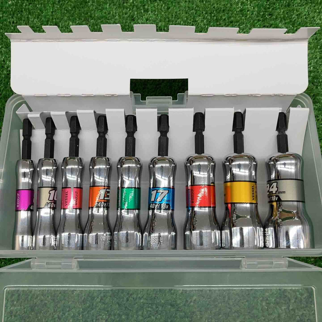 【未使用品】 ベッセル/VESSEL セミロングソケットセット SL209PS 【鴻巣店】