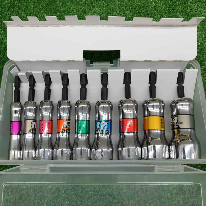 【未使用品】 ベッセル/VESSEL セミロングソケットセット SL209PS 【鴻巣店】