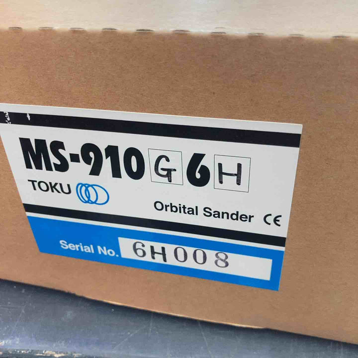 東空/TOKU　エアーオービタルサンダー　MS-910G6H【八潮店】