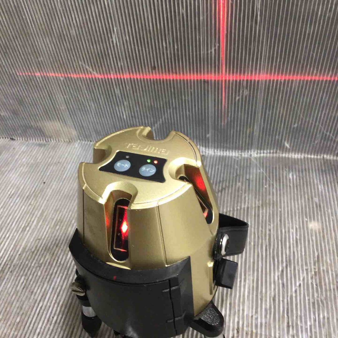 【中古】タジマ(Tajima) レーザー墨出し器 GT5Zi 受光器・三脚セット 矩十字・横 GT5Z-ISET【草加店】