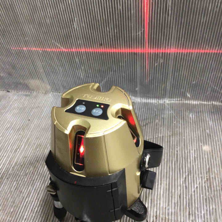 【中古】タジマ(Tajima) レーザー墨出し器 GT5Zi 受光器・三脚セット 矩十字・横 GT5Z-ISET【草加店】