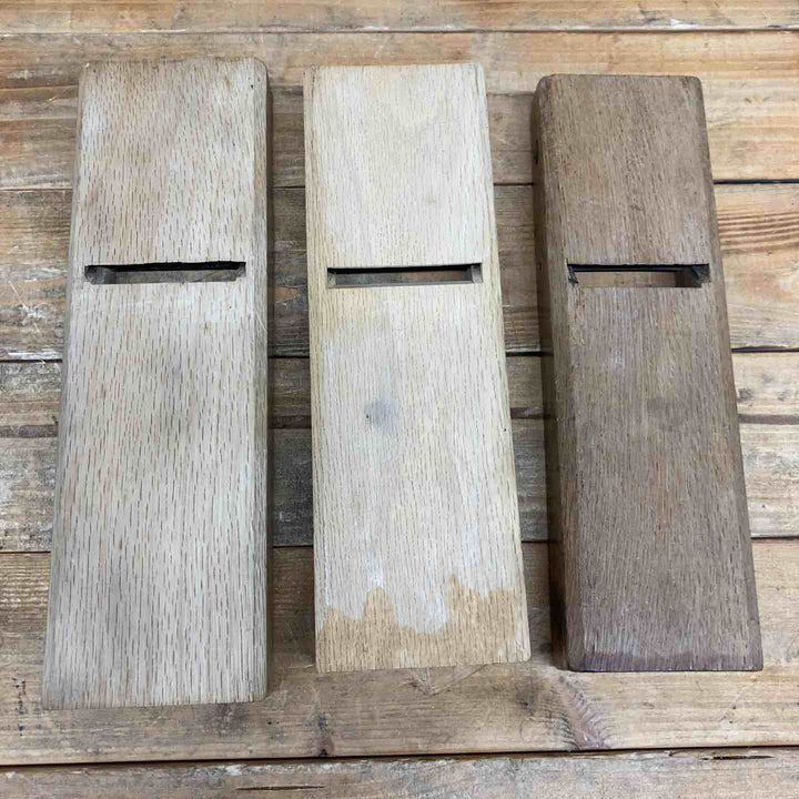 【中古品】 魂の鋼・名人魂・中屋 東作 鉋3点セット  鉋 かんな カンナ 和工具 大工道具 鑿 のみ 鋸 のこ 【東大和店】