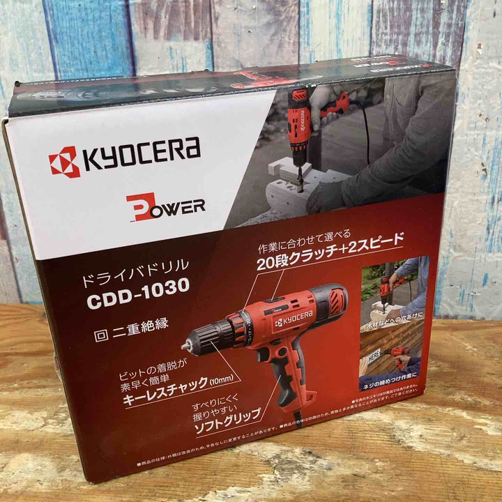 【未使用品】リョービ(Ryobi) ドライバードリル CDD-1030 652200A 最大トルク30N・m【柏店】