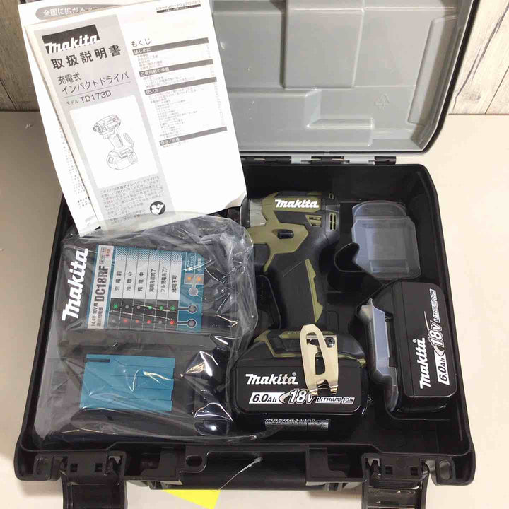 ★マキタ(makita) コードレスインパクトドライバー TD173DRGXO オリーブ【戸田店】